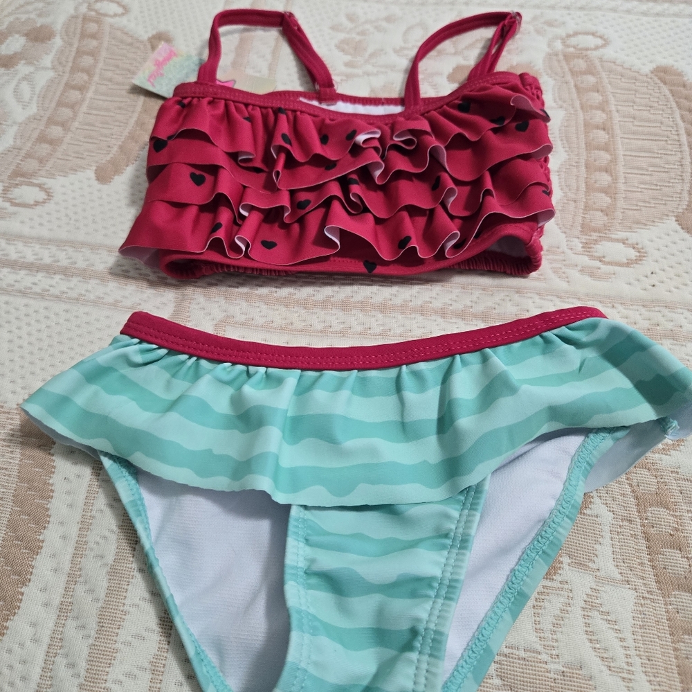 Girls two piece bathing suit